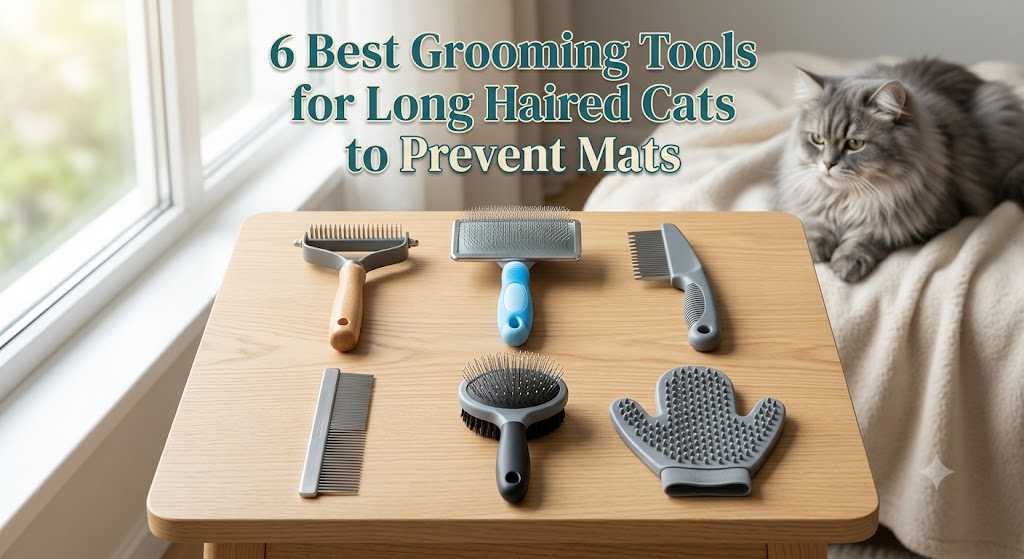 6 Best Grooming Tools for Long Haired Cats to Prevent Mats