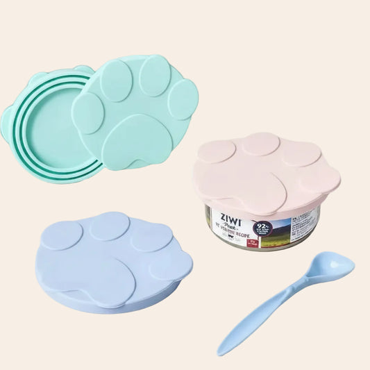 Silicone Pet Food Can Lid – Airtight Freshness Cover for Dogs & Cats