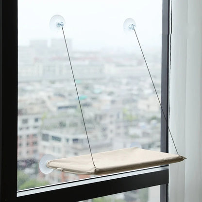 Window Cat Hammock – Suction Cup Hanging Bed for Indoor Cats