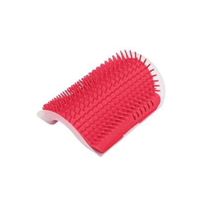 Cat Corner Grooming Brush – Self-Grooming Wall Massager