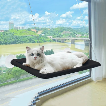 Window Cat Hammock – Suction Cup Hanging Bed for Indoor Cats