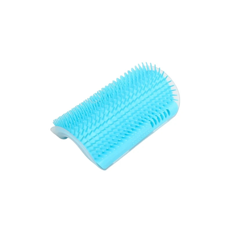 Cat Corner Grooming Brush – Self-Grooming Wall Massager