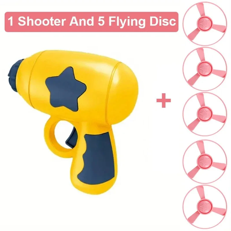 Interactive Cat Toy – Mini Flying Disc Launcher for Kittens