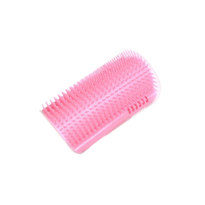 Cat Corner Grooming Brush – Self-Grooming Wall Massager
