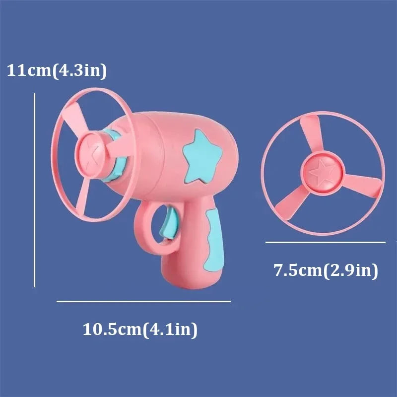 Interactive Cat Toy – Mini Flying Disc Launcher for Kittens