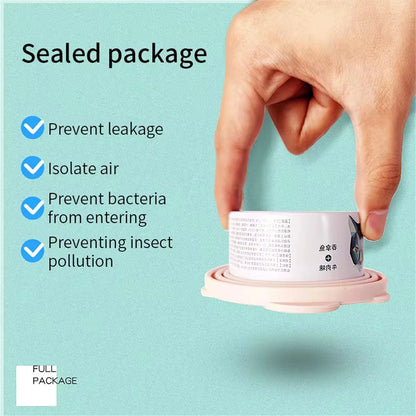 Silicone Pet Food Can Lid – Airtight Freshness Cover for Dogs & Cats