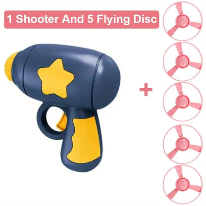 Interactive Cat Toy – Mini Flying Disc Launcher for Kittens