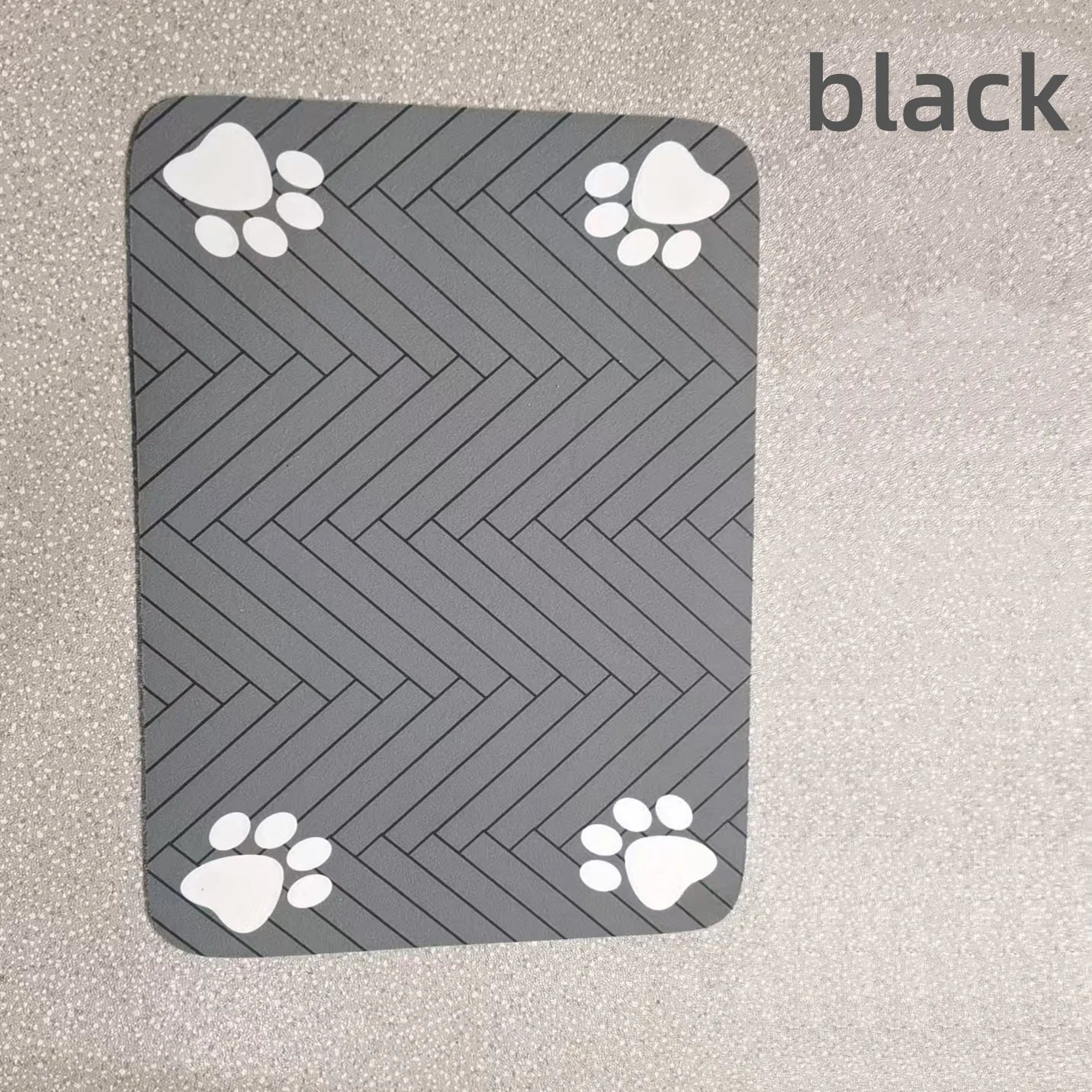 Absorbent Pet Feeding Mat – Waterproof Non-Slip Placemat for Cat Food Bowls