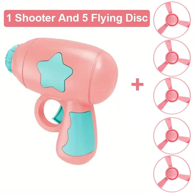 Interactive Cat Toy – Mini Flying Disc Launcher for Kittens