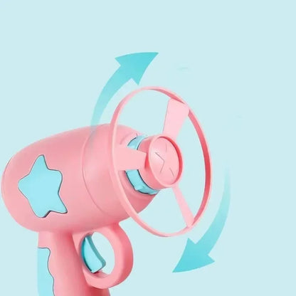 Interactive Cat Toy – Mini Flying Disc Launcher for Kittens