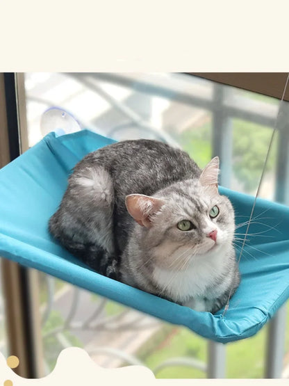 Window Cat Hammock – Suction Cup Hanging Bed for Indoor Cats