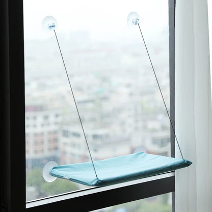 Window Cat Hammock – Suction Cup Hanging Bed for Indoor Cats