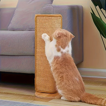 Sisal Cat Scratcher Mat – Wall-Mounted Furniture Protector