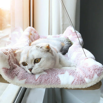 Window Cat Hammock – Suction Cup Hanging Bed for Indoor Cats