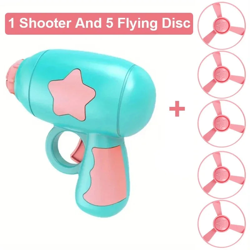 Interactive Cat Toy – Mini Flying Disc Launcher for Kittens