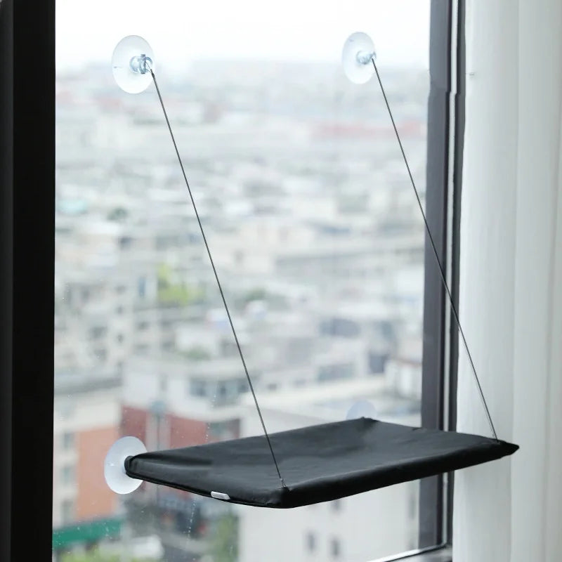 Window Cat Hammock – Suction Cup Hanging Bed for Indoor Cats