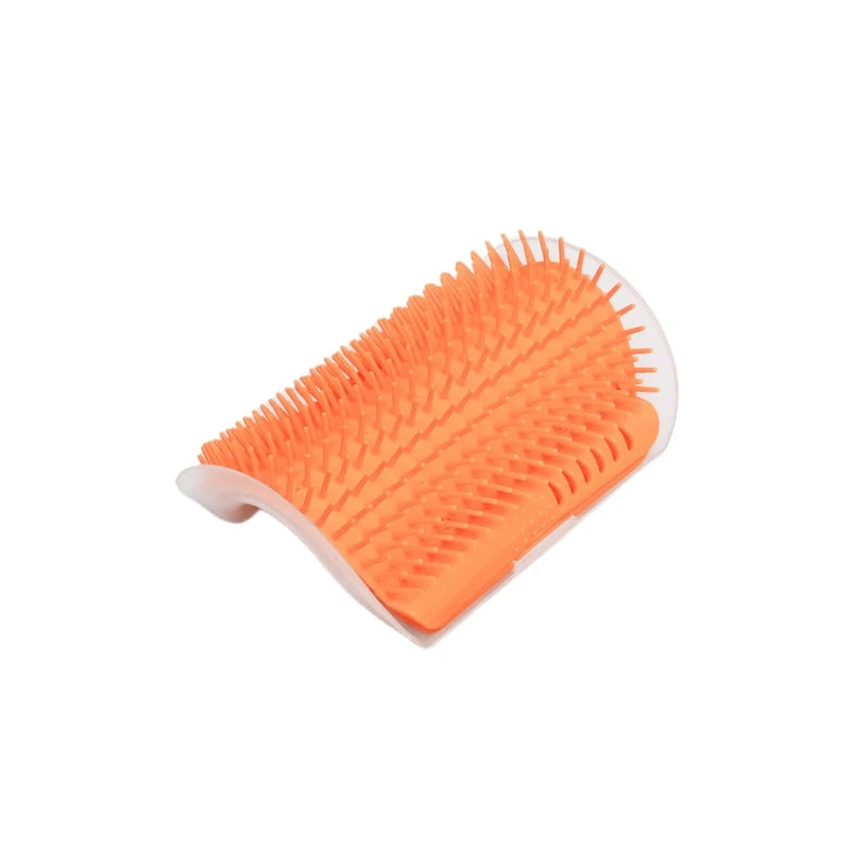 Cat Corner Grooming Brush – Self-Grooming Wall Massager